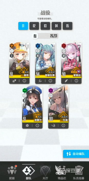 胜利女神新的希望开服角色有哪些 胜利女神新的希望开服配队攻略