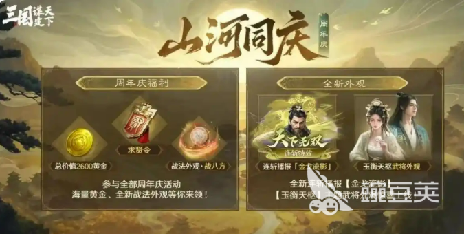 三国谋定天下周年庆活动介绍 三国谋定天下周年庆有什么