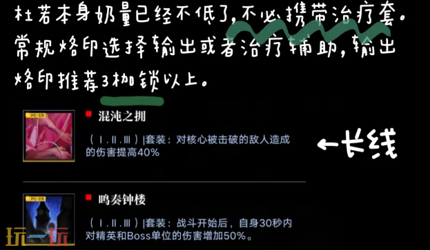 无期迷途杜若带什么烙印
