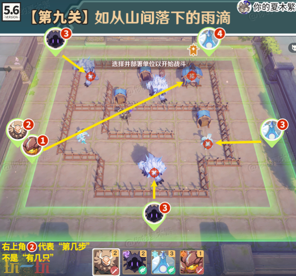 原神雨阵奔流之述演第九关怎么过