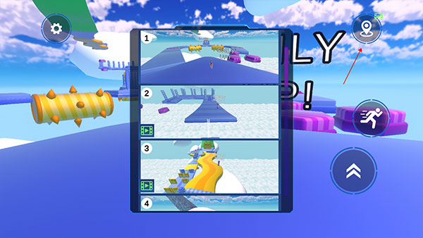 只有向上的跑酷