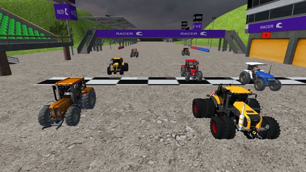 拖拉机牵引和拖车游戏