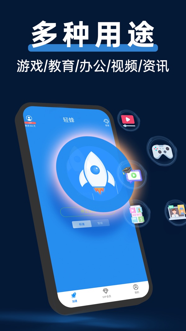 轻蜂加速器截图1
