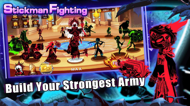 火柴人部落战斗(Stickman Fighting)截图0