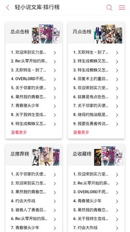 哔哩轻小说截图0