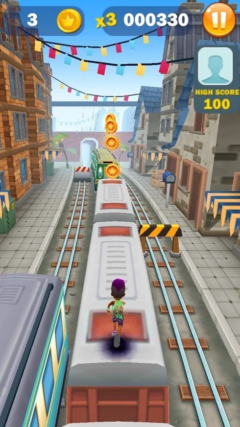 地铁短跑3D截图2