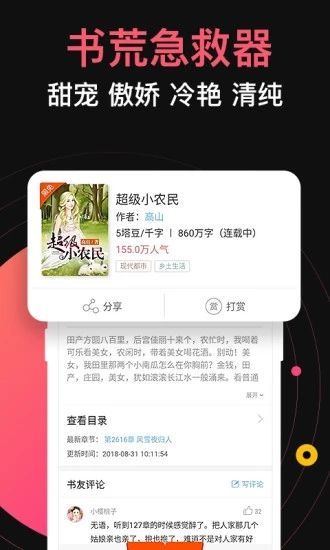 九桃小说截图2