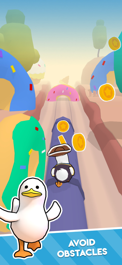 鸭子跑酷(Duck on the Run)截图0