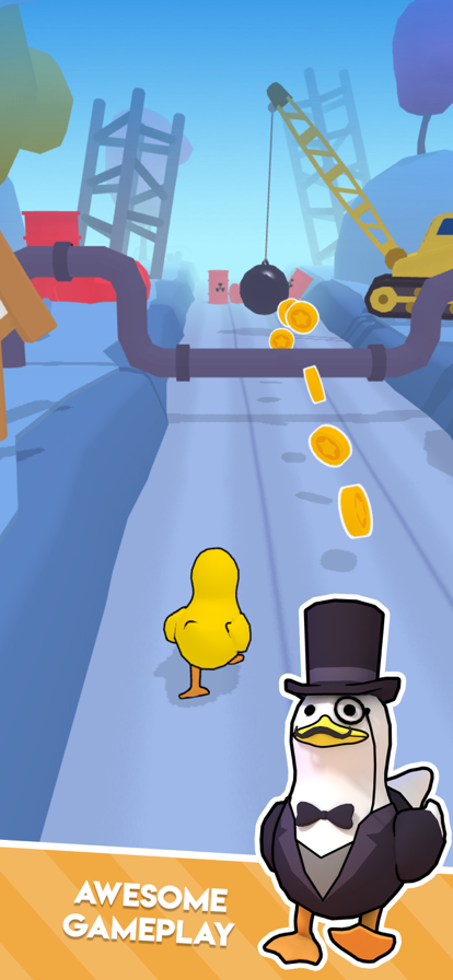 鸭子跑酷(Duck on the Run)截图2