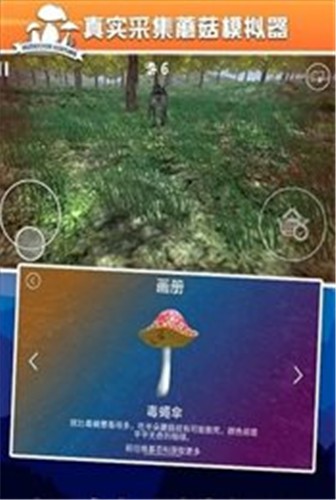 真实采集蘑菇模拟器最新版截图0