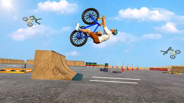 BMX自行车特技跑道游戏最新版下载截图2