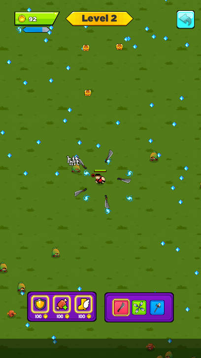 疯狂生存割草游戏下载(Survival Frenzy)截图4