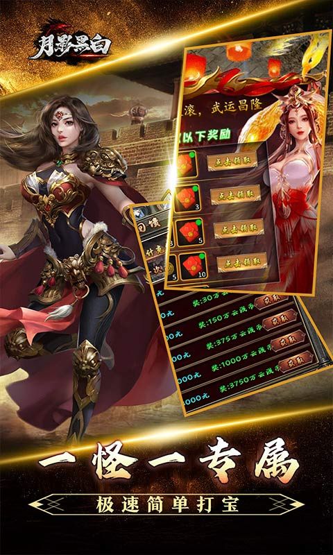 月影黑白龙胆攻速天命分身手游下载截图2