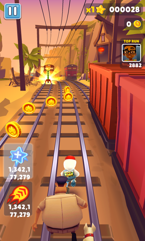 地铁跑酷国际服(subwaysurf)中文最新版本2025下载截图3