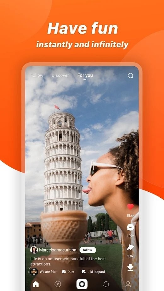 kwai快手国际版app官网版免费下载截图3